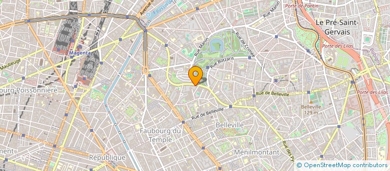 localisation de l'entreprise MONSIEUR MICHEL DENANCE  PARIS