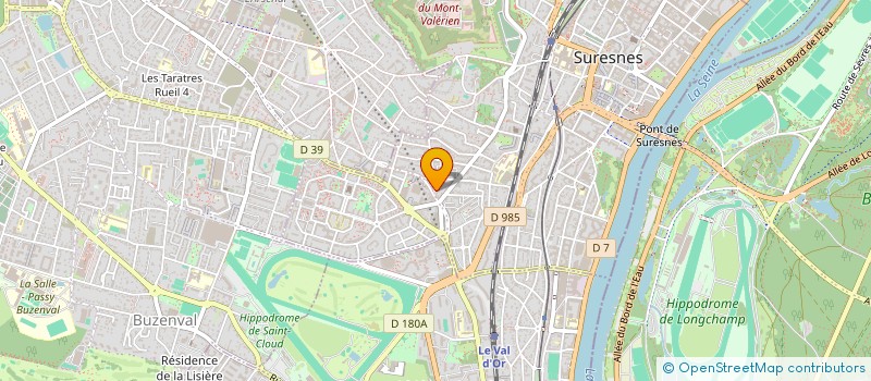 localisation de l'entreprise MONSIEUR MICHEL DENIS à SURESNES