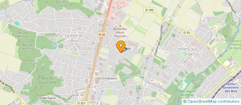 localisation de l'entreprise MONSIEUR MICHEL DENIS  LONGPONT-SUR-ORGE