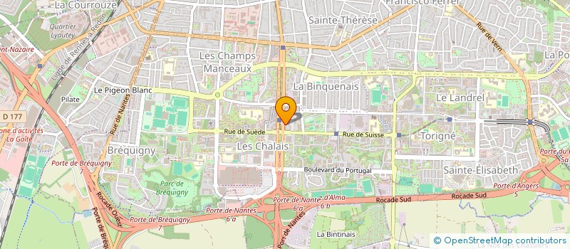 localisation de l'entreprise MONSIEUR MICHEL DENIS à RENNES