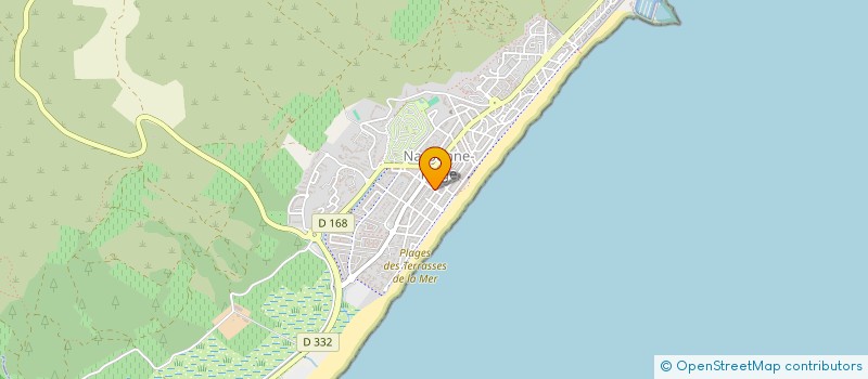 localisation de l'entreprise MONSIEUR MICHEL DENTZ  NARBONNE