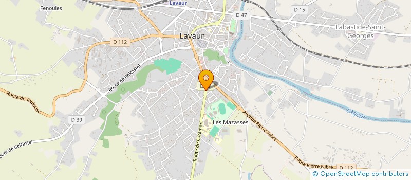 localisation de l'entreprise MONSIEUR MICHEL DENUC à LAVAUR