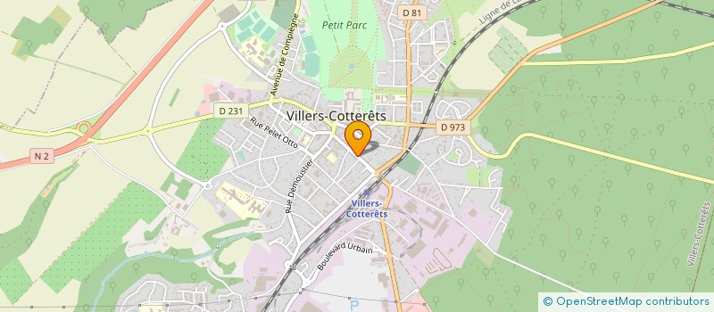 localisation de l'entreprise MONSIEUR MICHEL DEQUECKER à VILLERS-COTTERETS