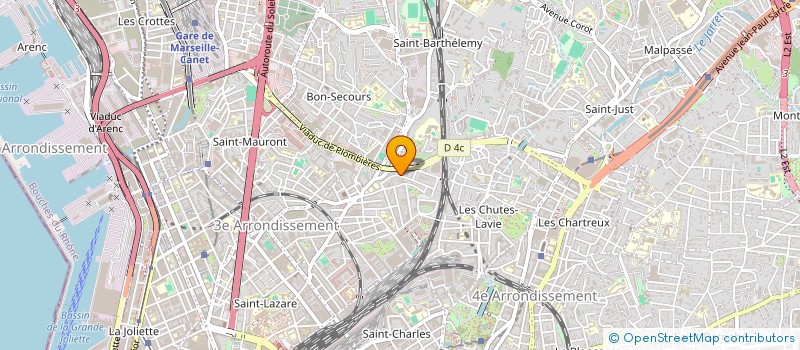 localisation de l'entreprise MONSIEUR MICHEL DERIAU à MARSEILLE