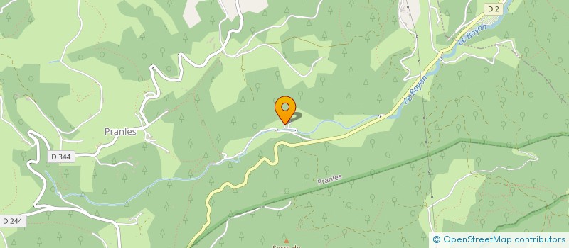 localisation de l'entreprise MONSIEUR MICHEL DEROIS  CREYSSEILLES