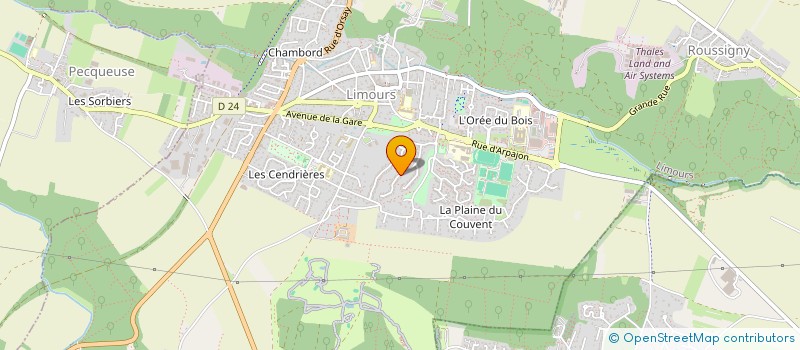 localisation de l'entreprise MONSIEUR MICHEL DERONNE à LIMOURS