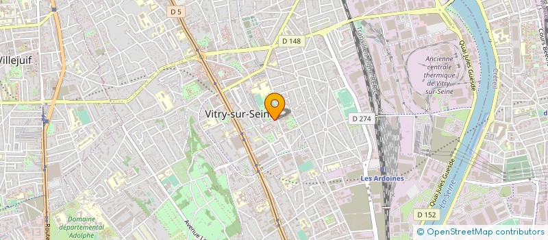 localisation de l'entreprise MONSIEUR MICHEL DESAISSEMENT à VITRY-SUR-SEINE