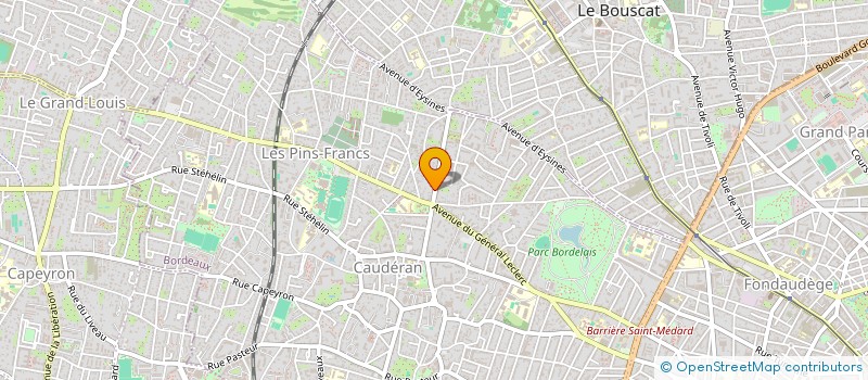 localisation de l'entreprise MONSIEUR MICHEL DESASSIS à BORDEAUX
