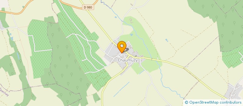 localisation de l'entreprise MONSIEUR MICHEL DESCHAMPS  CHAUMUZY