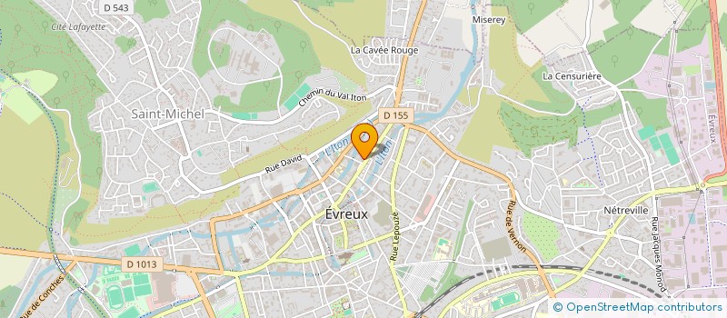 localisation de l'entreprise MONSIEUR MICHEL DESERT  EVREUX