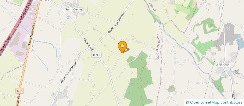 localisation de l'entreprise MONSIEUR MICHEL DESFONDS  LIVRON SUR DROME