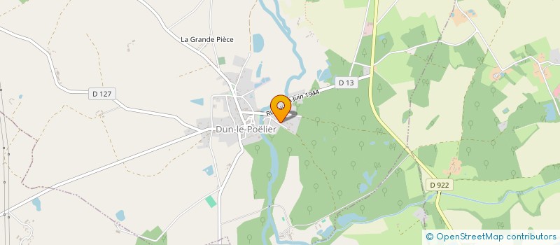 localisation de l'entreprise MONSIEUR MICHEL DESGROLARD à DUN-LE-POELIER