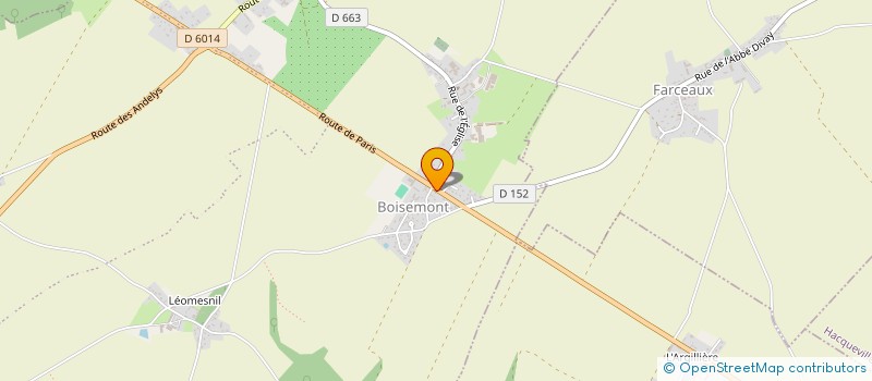 localisation de l'entreprise MONSIEUR MICHEL DESHAYES  FRENELLES-EN-VEXIN