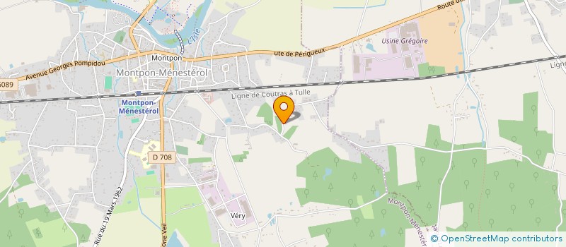 localisation de l'entreprise MONSIEUR MICHEL DESJARDINS  MONTPON-MENESTEROL