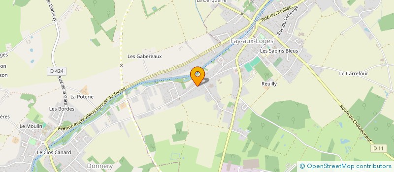 localisation de l'entreprise MONSIEUR MICHEL DESMASURES à FAY-AUX-LOGES