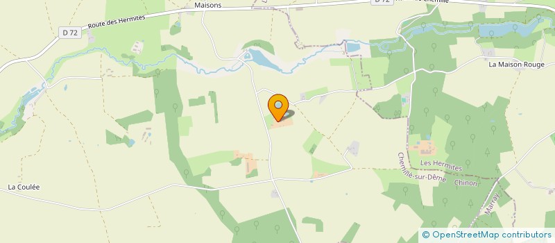 localisation de l'entreprise MONSIEUR MICHEL DESNOE  CHEMILLE-SUR-DEME