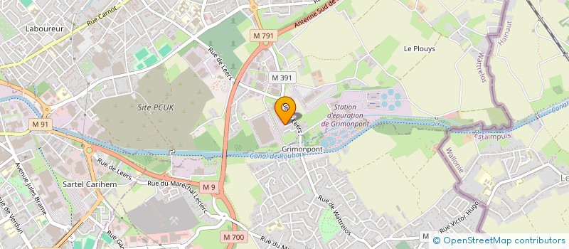 localisation de l'entreprise MONSIEUR MICHEL DESPATURES  WATTRELOS