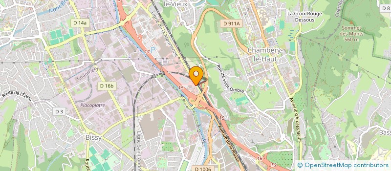 localisation de l'entreprise MONSIEUR MICHEL DESPOSITO  CHAMBERY