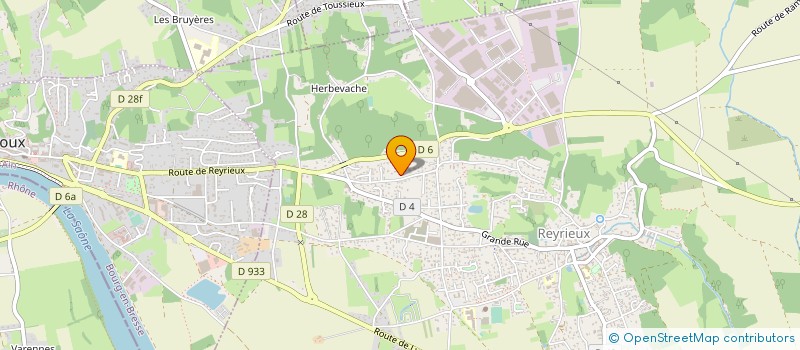 localisation de l'entreprise MONSIEUR MICHEL DESPRAT à REYRIEUX