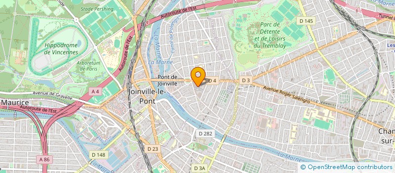 localisation de l'entreprise MONSIEUR MICHEL DESTOUCHES à JOINVILLE-LE-PONT