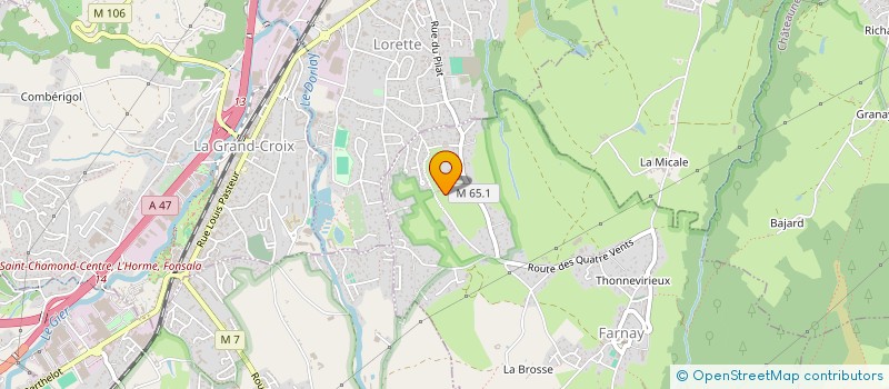 localisation de l'entreprise MONSIEUR MICHEL DETTINGER à FARNAY