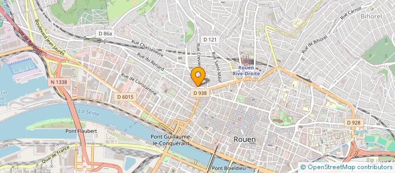 localisation de l'entreprise MONSIEUR MICHEL DEVAUX  ROUEN