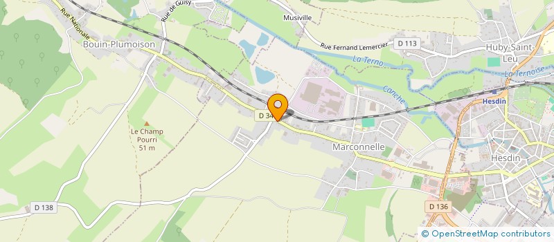 localisation de l'entreprise MONSIEUR MICHEL DEVIGNE à MARCONNELLE