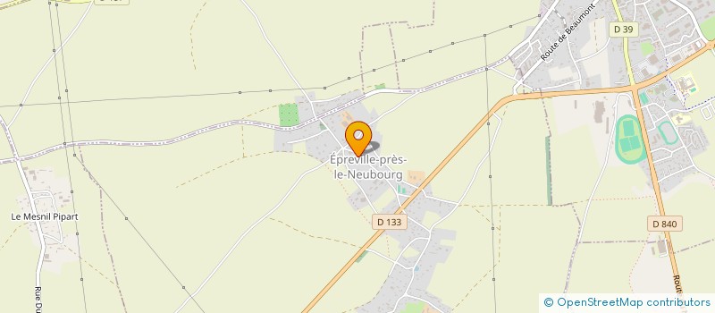 localisation de l'entreprise MONSIEUR MICHEL DEVLIES-OGER à EPREVILLE-PRES-LE-NEUBOURG