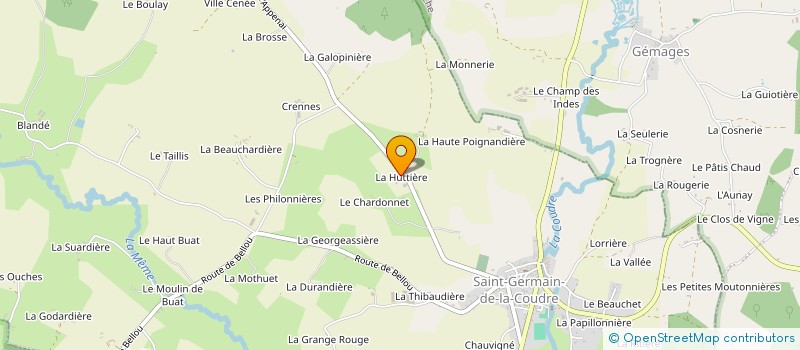 localisation de l'entreprise MONSIEUR MICHEL DEVOIR à SAINT-GERMAIN-DE-LA-COUDRE