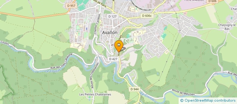 localisation de l'entreprise MONSIEUR MICHEL DEVOUCOUX à AVALLON