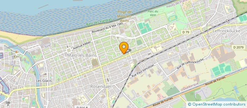 localisation de l'entreprise MONSIEUR MICHEL DEVULDER à DUNKERQUE
