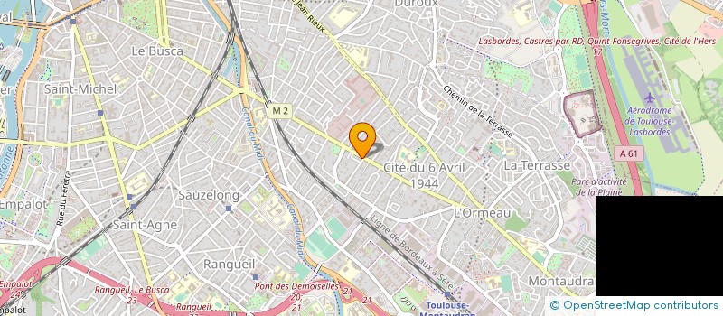 localisation de l'entreprise MONSIEUR MICHEL DEZERALD à TOULOUSE