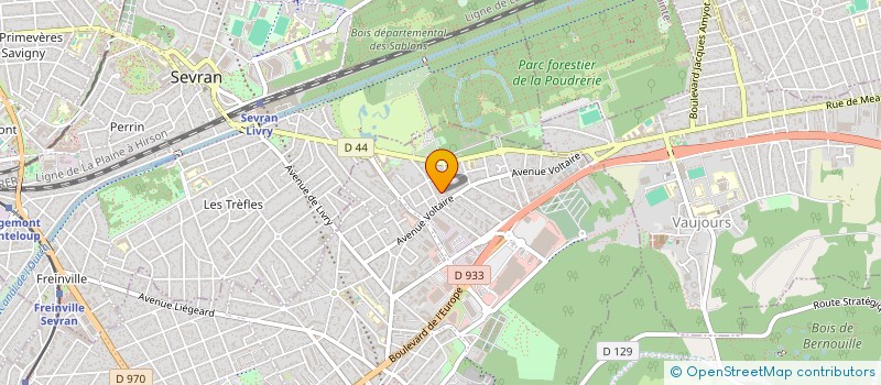 localisation de l'entreprise MONSIEUR MICHEL DHALLUIN à LIVRY-GARGAN