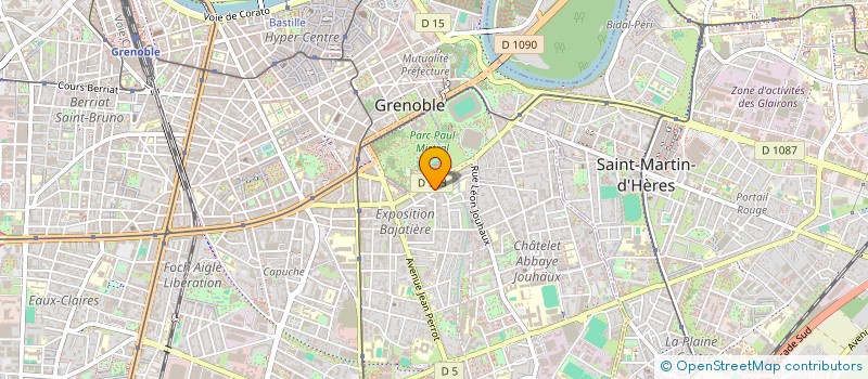 localisation de l'entreprise MONSIEUR MICHEL DI GENNARO  GRENOBLE