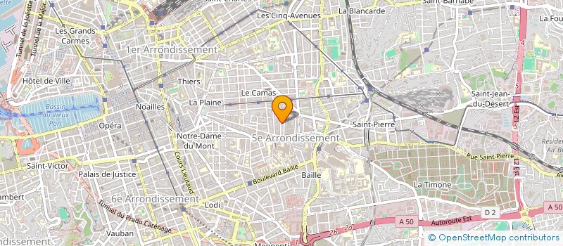 localisation de l'entreprise MONSIEUR MICHEL DI ROCCO à MARSEILLE