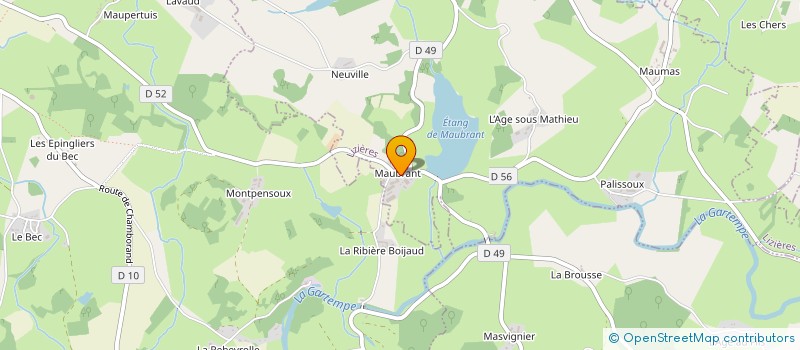 localisation de l'entreprise MONSIEUR MICHEL DIAN  LIZIERES