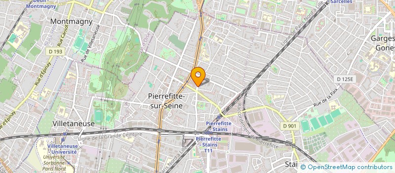 localisation de l'entreprise MONSIEUR MICHEL DIMANCHE à PIERREFITTE-SUR-SEINE