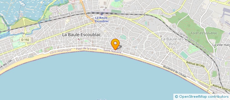 localisation de l'entreprise MONSIEUR MICHEL DIOTEL à LA BAULE-ESCOUBLAC