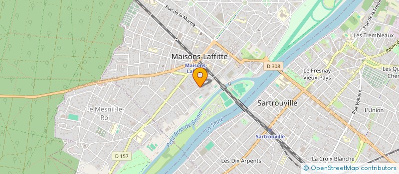 localisation de l'entreprise MONSIEUR MICHEL DISCH à MAISONS-LAFFITTE
