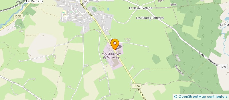 localisation de l'entreprise MONSIEUR MICHEL DIVAY à MONTSURS