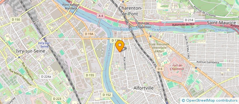 localisation de l'entreprise MONSIEUR MICHEL DJERANIAN à ALFORTVILLE