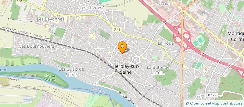 localisation de l'entreprise MONSIEUR MICHEL DO NASCIMENTO  HERBLAY-SUR-SEINE