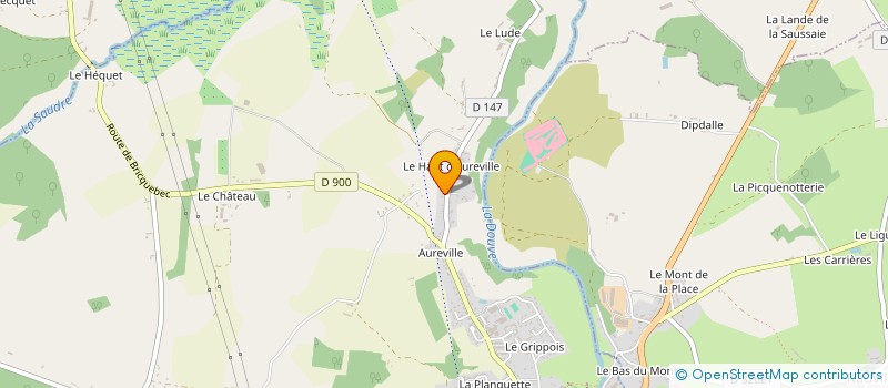 localisation de l'entreprise MONSIEUR MICHEL DOGUET  SAINT-SAUVEUR-LE-VICOMTE