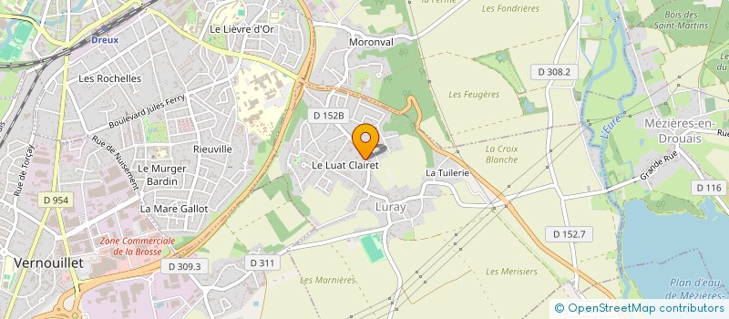 localisation de l'entreprise MONSIEUR MICHEL DOLLEANS à TREON