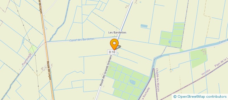 localisation de l'entreprise MONSIEUR MICHEL DONNE  CHAILLE-LES-MARAIS