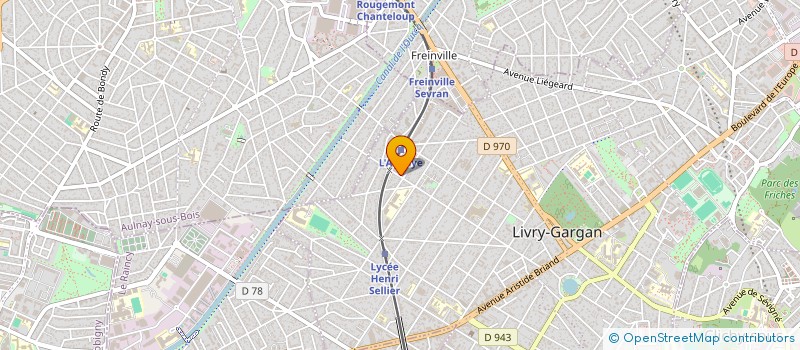 localisation de l'entreprise MONSIEUR MICHEL DORE  LIVRY-GARGAN