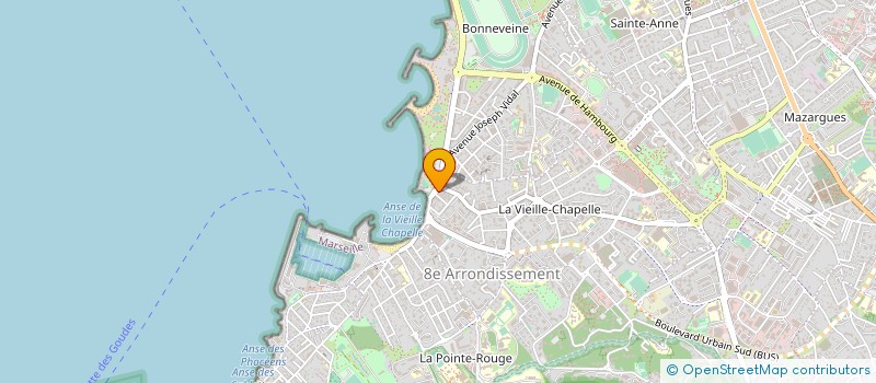 localisation de l'entreprise MONSIEUR MICHEL DOREE à MARSEILLE 8