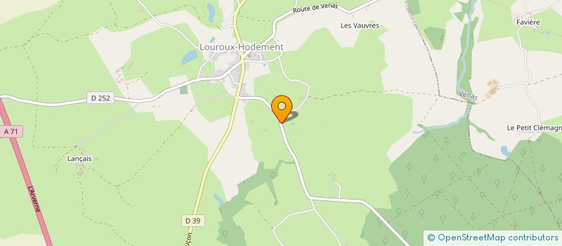 localisation de l'entreprise MONSIEUR MICHEL DOUCET à HERISSON