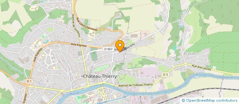 localisation de l'entreprise MONSIEUR MICHEL DOUCET à CHATEAU-THIERRY