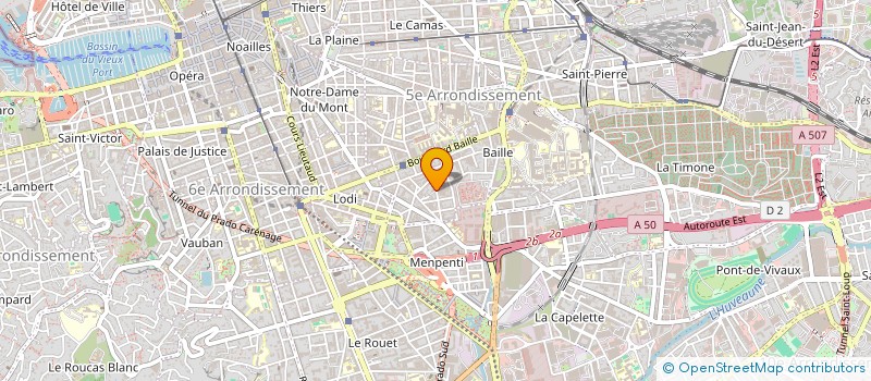 localisation de l'entreprise MONSIEUR MICHEL DOURVAL à MARSEILLE
